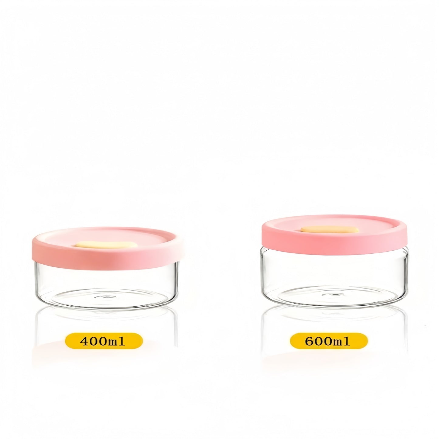Ultra-Light Borosilicate Glass Fresh-Keeping Lunch Box