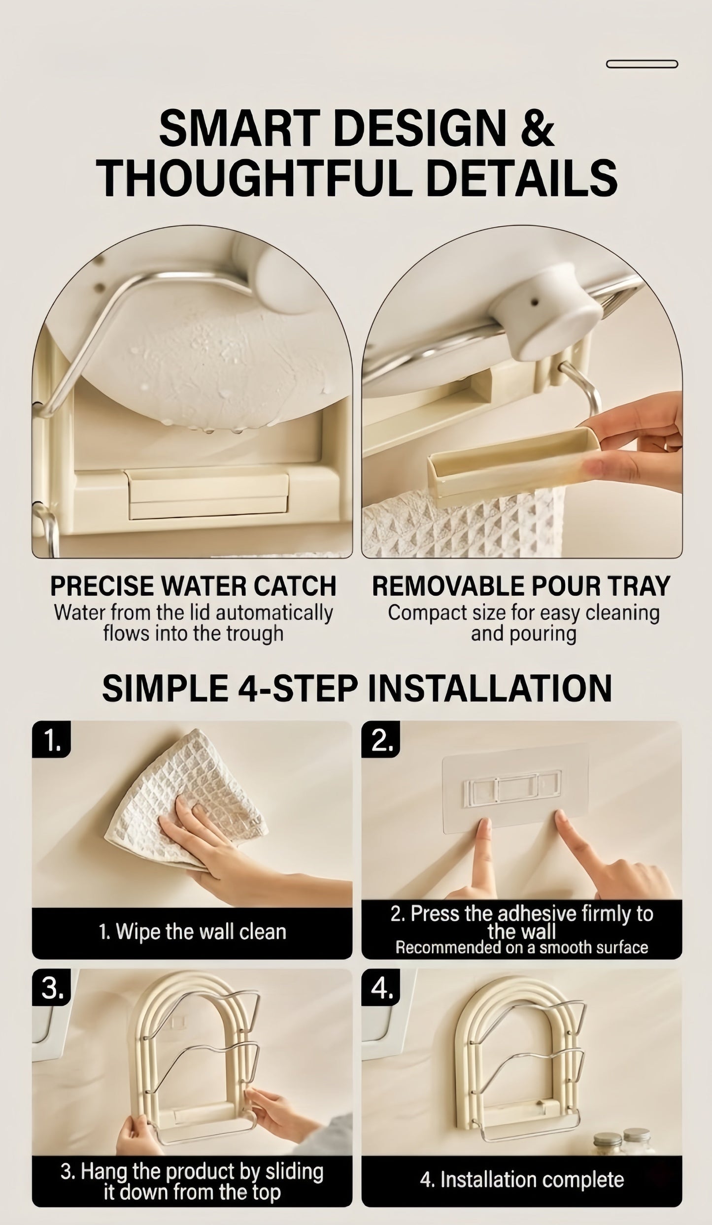 Premium Multi-Functional Kitchen Wall Organizer
