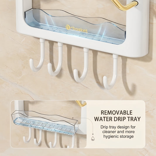 Wall-Mounted Pot Lid Organizer